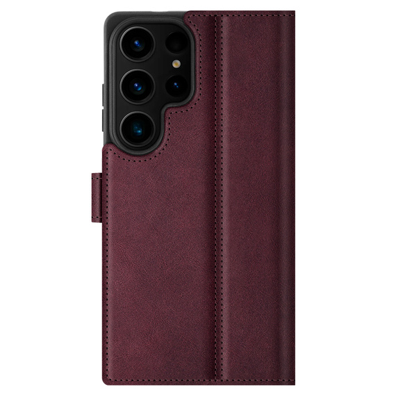 Echtleder Klapphülle Premium – Samsung Galaxy S25 Ultra - Pfote